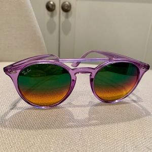 Round Double Bridge Ray-ban sunglasses
